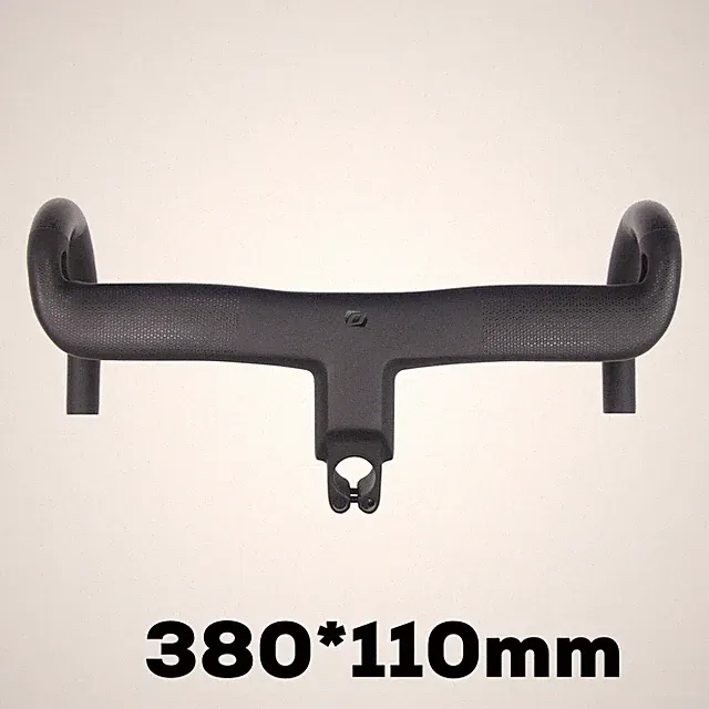 25.4mm Carbon Integrated Cockpit Road Bike Handlebar Integrated Cables Drop Bar