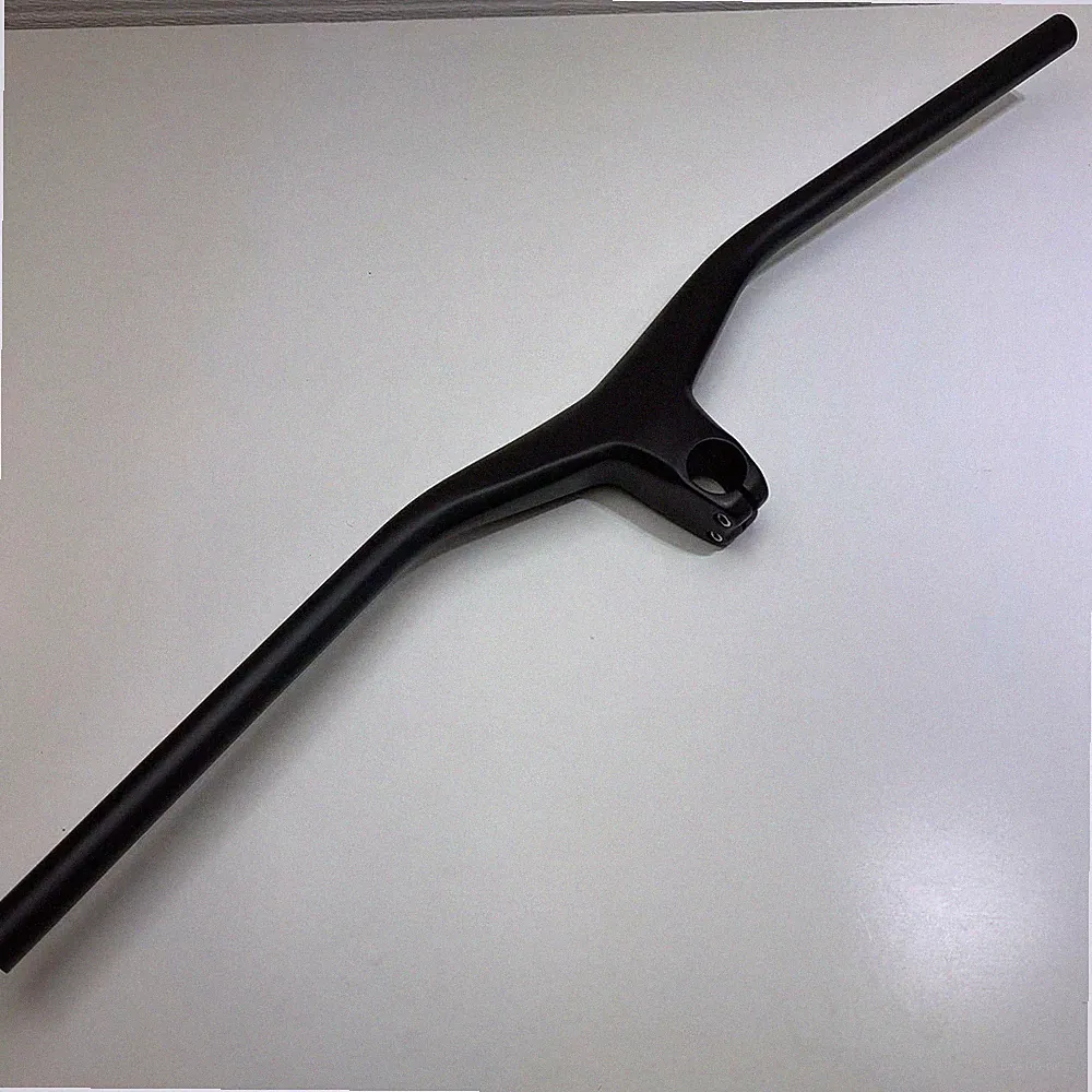 28.6mm Integrated Mountain Bike Riser Handlebar Carbon MTB Handlebar 740-90mm