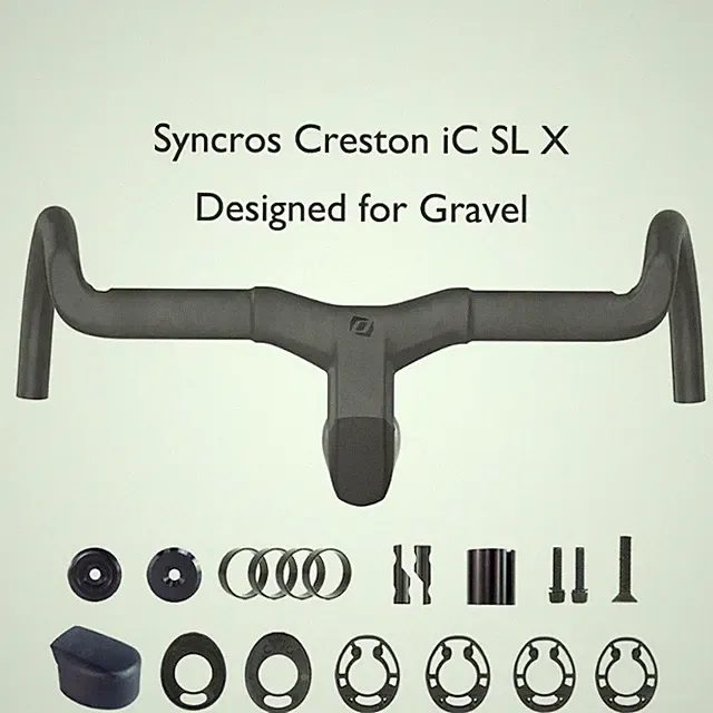 Carbon Full Internal Routing Road Gravel Bike Handlebar Integrated Drop Bar