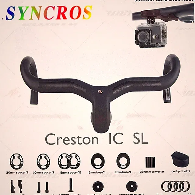 Carbon Internal Cable Integrated Aero Road Bike Handlebars Bicycle Accessories