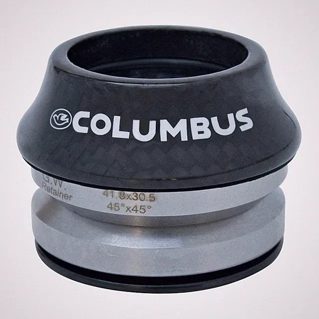 Columbus Compass Carbon Integrated Headset, Black, 1 1/8"