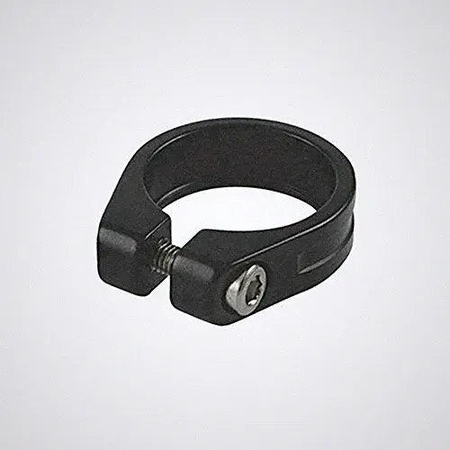EVO Seatpost Clamp with Integrated Bolt, 31.8mm, Black