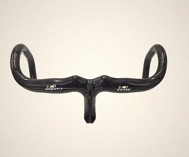 Full Carbon Fiber Integrated Handlebar Internal Routing Drop Bar Bicycle Parts