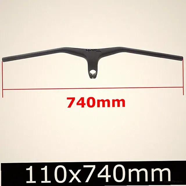 Integrated MTB Handlebar -17° Degree Cockpit Carbon Fiber XC Bicycle Handlebar