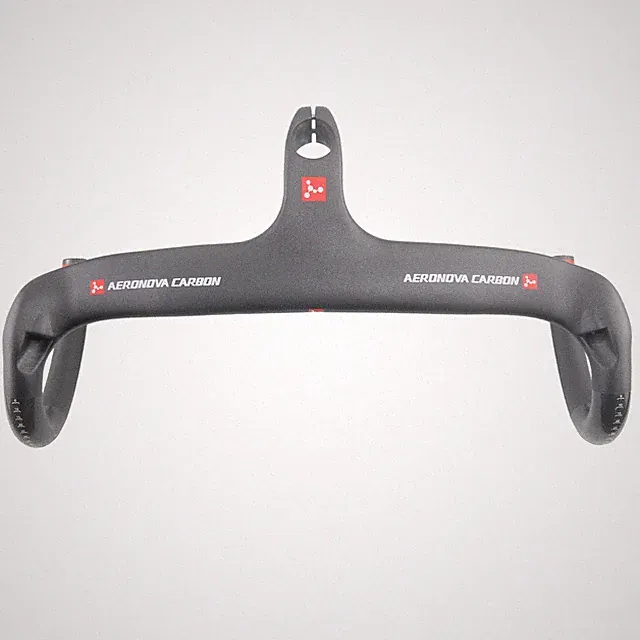 Integrated Road Bike Handlebar Cycling Parts Carbon Bicycle Handle Bars 28.6mm