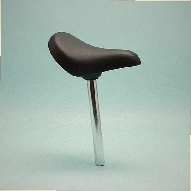 Integrated Saddle Post Streamlined Cycling Gear Textured Grip