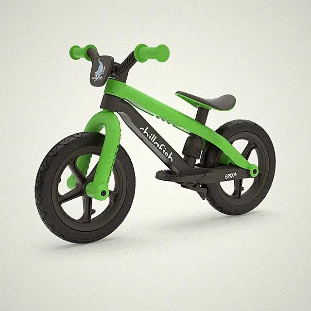 KIDS BIKE With Integrated Footrest Footbrake For 2-5 Yrs Old Kiwi CHILLAFISH