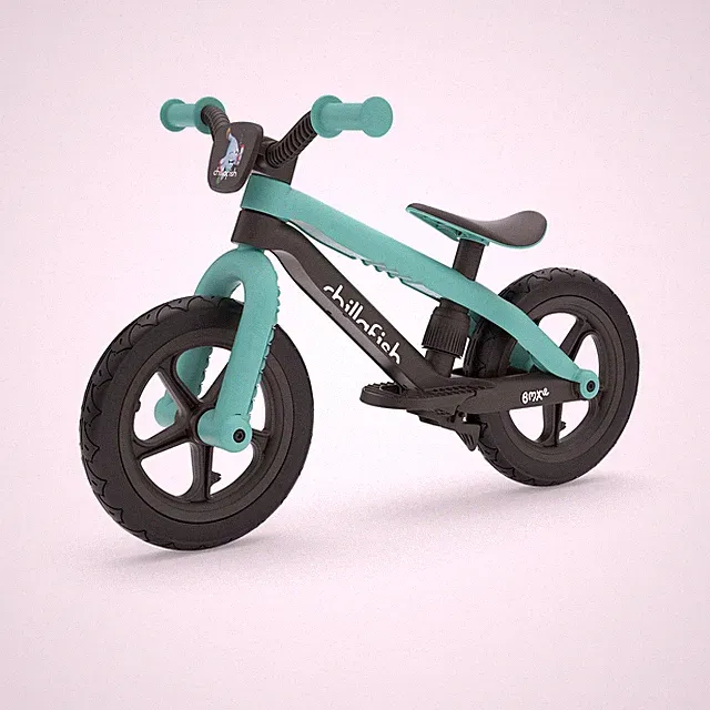 KIDS BIKE With Integrated Footrest Footbrake For 2-5 Yrs Old Mint CHILLAFISH