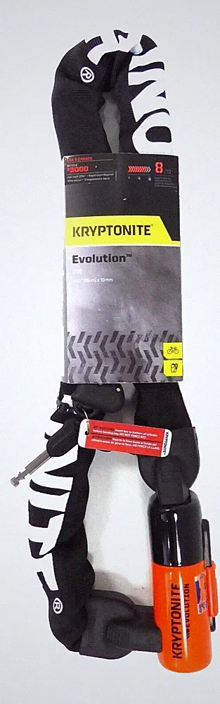 Kryptonite 1090 Evolution Series 4 Chain Lock: 3' (90cm)
