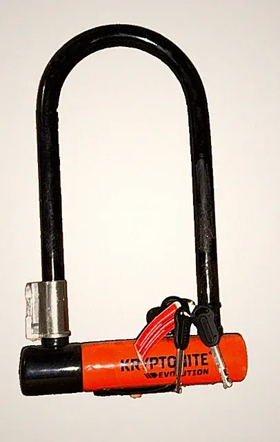 Kryptonite EVOLUTION -Lock - 4 x 11 1/2"- 16MM 5/8" Keyed BIKE LOCK