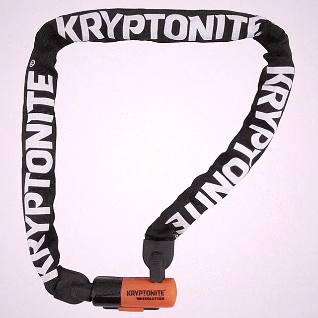 Kryptonite Evolution Series 4 Integrated Chain Key 10mm 4in 8.6`/ 143.86cm