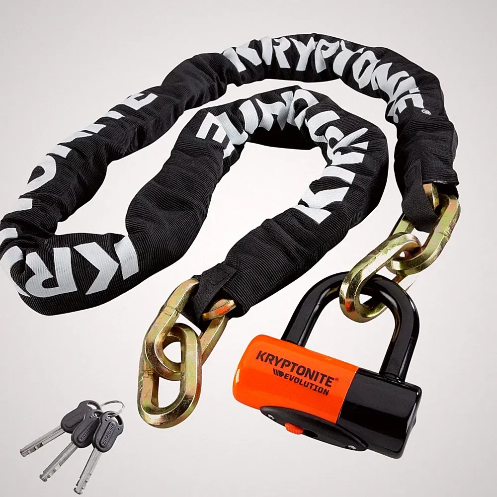 Kryptonite New York Chain Evolution Series-4 Disc Lock 999522 5'5'' 170cm x12mm
