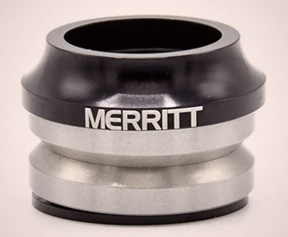 MERRITT BMX LOW TOP INTEGRATED BICYCLE HEADSET BLACK