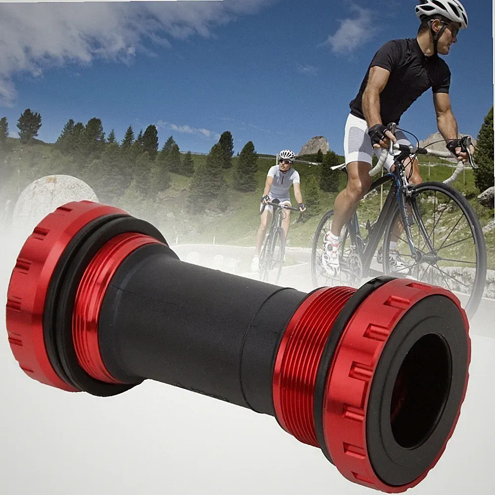 Nylon Plastic Mountain Bicycle Integrated Hollow BB91 Press Bearings Bottom