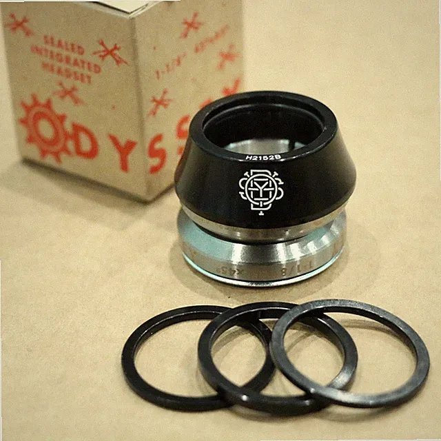 ODYSSEY BMX BIKE CONICAL PRO INTEGRATED BICYCLE HEADSET BLACK PRIMO SUNDAY BSD
