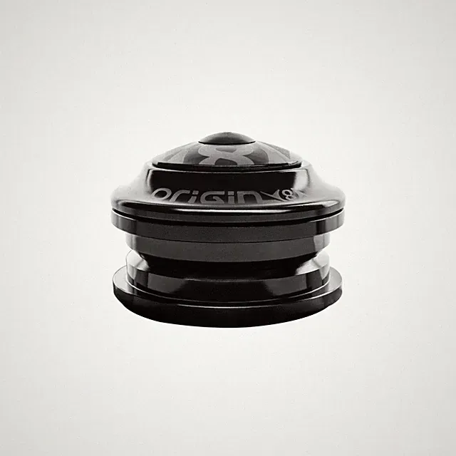 Origin8 Twistr Semi-Integrated Black ZS44/28.6-30mm Headset with Sealed Bearings