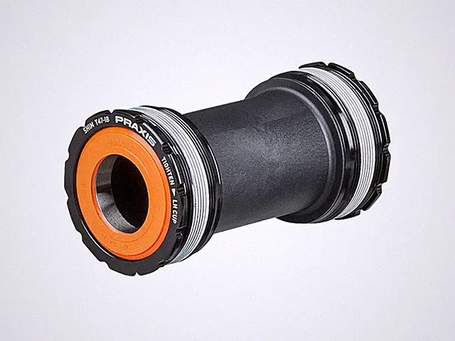 Praxis T47 Integrated Bottom Bracket for Shimano Hollowtech II 24mm Cranks