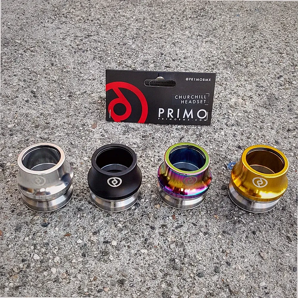 PRIMO BMX STEVIE CHURCHILL INTEGRATED BICYCLE HEADSET SHADOW CULT ODYSSEY