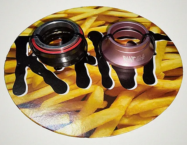 RANT INTEGRATED BMX HEADSET KIT SEALED BEARINGS HARO GT SUBROSA SHADOW PINK NEW