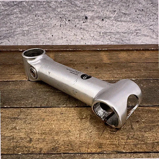 Rider Integrated Design Stem Threadless 1 1/8 25.4 Silver RID 90s MTB 140