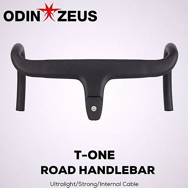 Road Bike Integrated Handlebar Carbon City Bicycle Handlebars Internal Routing