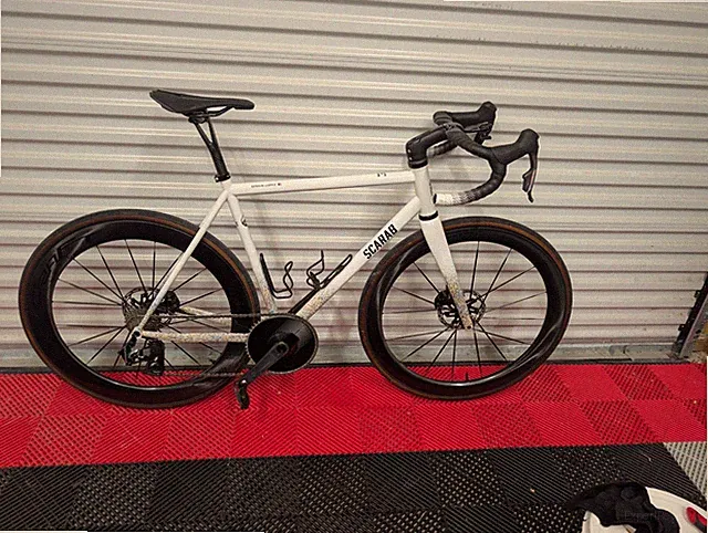 Scarab Santa Rosa Integrated 54cm Custom Steel road bike