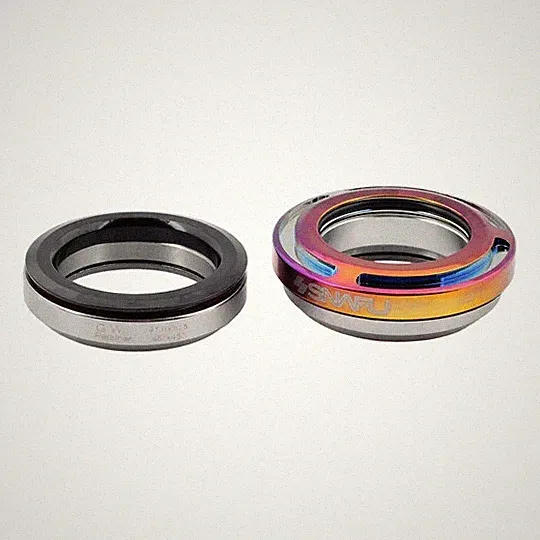 SNAFU FONTANEL BMX 1-1/8" INTEGRATED 45/45 HEADSET JET FUEL