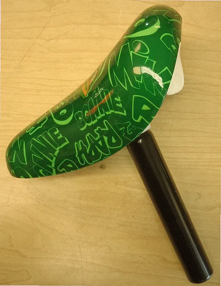 TMNT KIDS' BIKE SEAT/SADDLE W/INTEGRATED POST BICYCLE PARTS 682