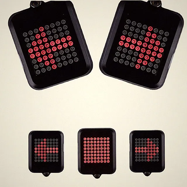 USB Bike Taillight LED Rear Light Evening Commute Integrated Turn Signals